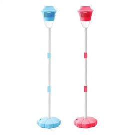 Bubble Torch Garden Standing Automatic Bubble Maker Dreamy Landscape Decoration Wireless Toy Rechargeable For Walkway Pathway - Color: Blue