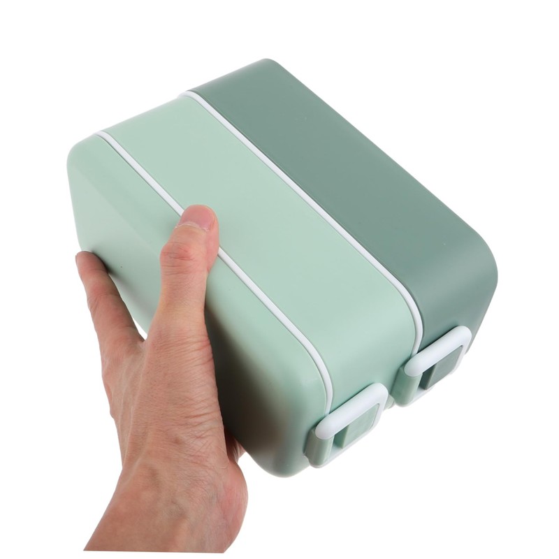 CHILDWEET Leakproof Compartment Meal Prep Box Microwaveable Bento Lunch Container