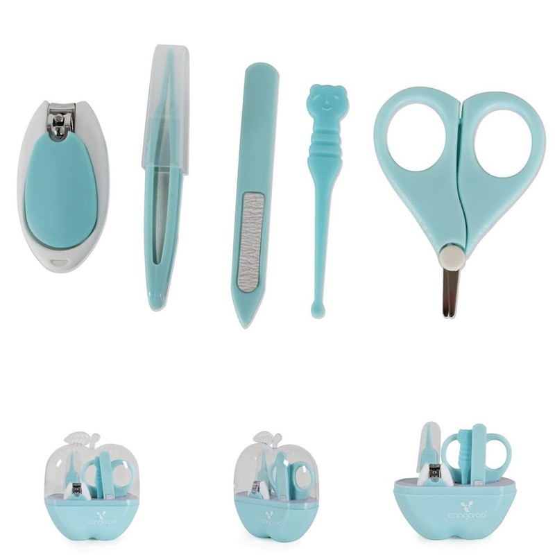 Cangaroo Baby Manicure Set Apple Nail Scissors, Nail Clippers, Nail