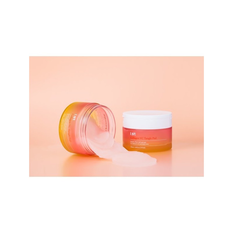 Isteu 콜라겐 VC 탱글 패드 70매 Collagen VC Tangle Pads
