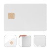 Uonlytech Chip Blank Cards, 8pcs Blank Smart Intelligent Card Contacts