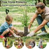 Tree Protection Trunk, 4 Pieces Tree Trunk Protection, Bark Protection,