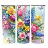 Handmade Spring Flowers Floral 20oz Tumbler Insulated Travel Mug
