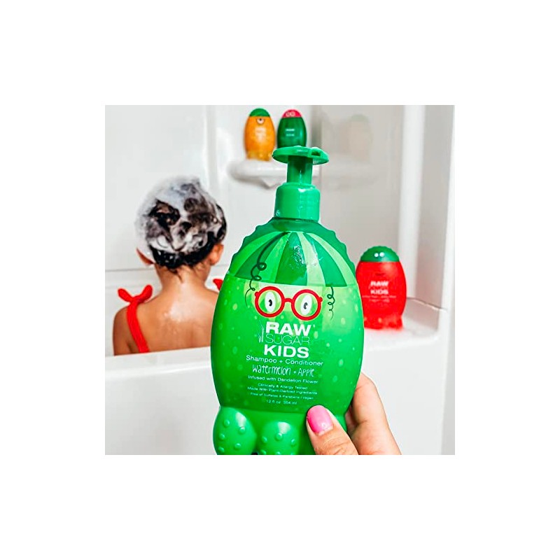 RAW SUGAR KIDS SHAMPOO & CONDITIONER WATERMELON & APPLE