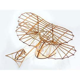 3D Wooden Puzzles Airplane DIY Otto Lilienthal Glider, Laser Cut Balsa Model Airplane Kits to Build for Adults, Perfect Wood Models Plane for Men Birthday Gift Home Decoration