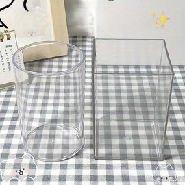 Desk Organizer Pen Holder – Clear Acrylic Pen Holder, Storage Organizer, Home Organization