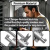 HVAC Locking Cap Key, Locking Cap Tools for 410A &