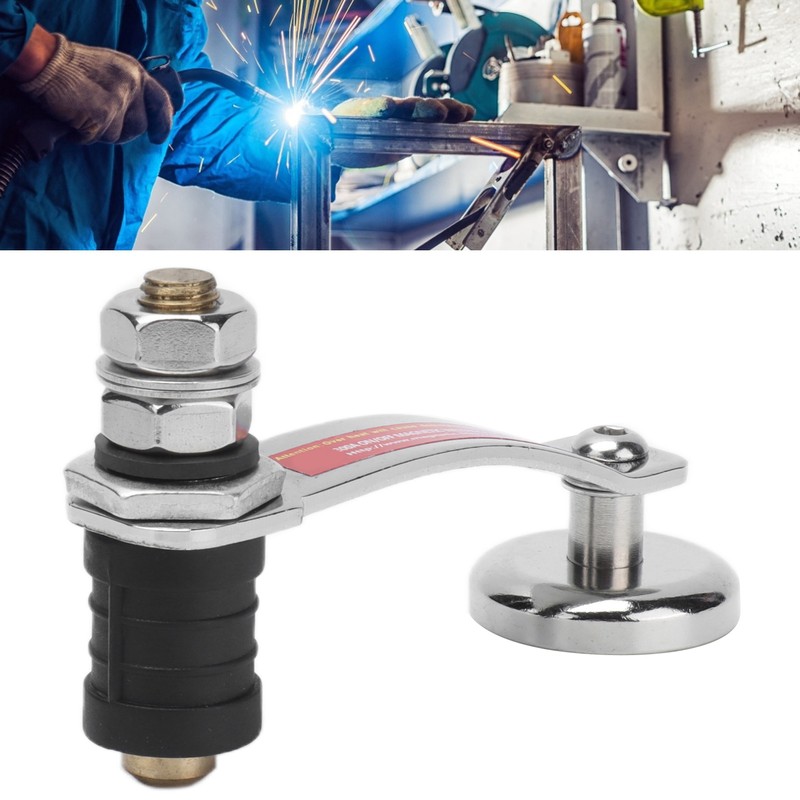 Magnetic Welding Ground Clamp Holder Grounding Magnet Connector Strong Magnetism
