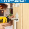 24" Heavy Duty Cane Bolt Gate Drop Rod Hardware Ground