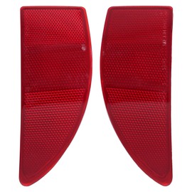 ApplianPar 2Pcs Rear Driver and Passenger Side Bumper Reflector for IS250 IS350 2006 2007 2008 2009 2010 2011 2012 2013