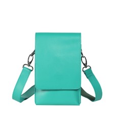 Charloti Scissor Case, Hairdresser Trimmer, 8 Pieces, Pastel Colors, Attached Belt, Storage Cover, Box Type (Turquoise)