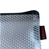 Premium Passport Size Black Zip Mesh Bag by Janrax