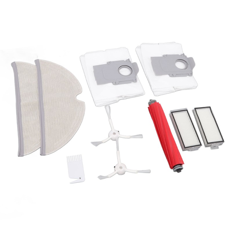 Vacuum Cleaner Main and Side Brush Replacement Set with Filter