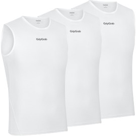 GripGrab Maglia Intima Ciclismo Ultralight Smanicata Mesh Base Layer Canotta Bici Intimo Ciclismo Uomo Estivo Singolo e Set