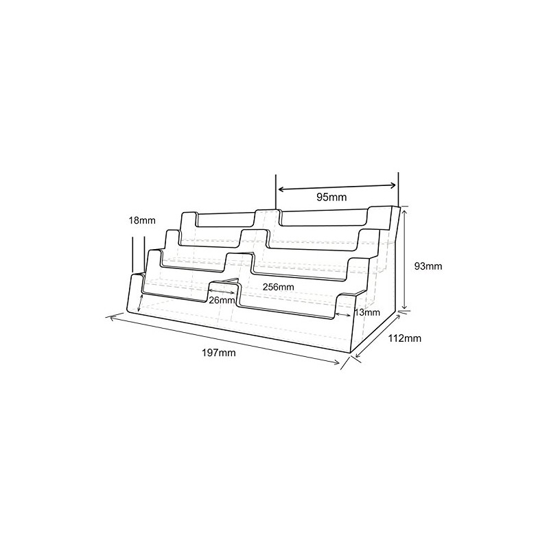 Taymar Eight Pocket Landscape Business Card Holder, 8BC93