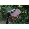 London Craftwork RAW-Waxed Genuine Leather Saddle Bag / Handlebar Bag