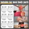 6 Pcs Cupping Therapy Set, Thickened Non-Slip Glass Cupping Device,