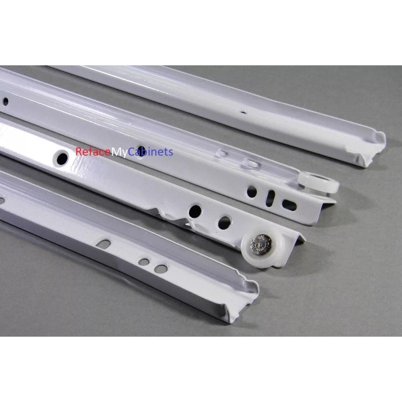 Knape & Vogt KV 1805 3/4 Extension White Epoxy Drawer