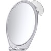 HONEYBULL Shower Mirror Fogless for Shaving - with Suction, Razor