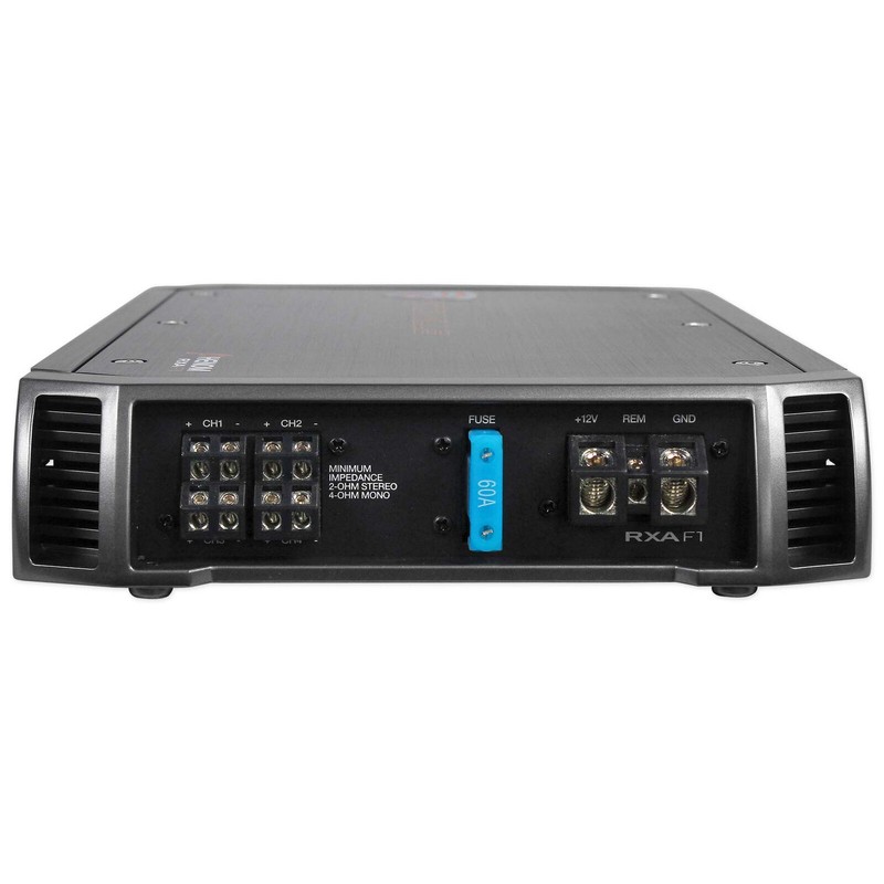 Rockville RXA-F1 1600 Watt Peak/400w RMS 4 Channel Amplifier Car