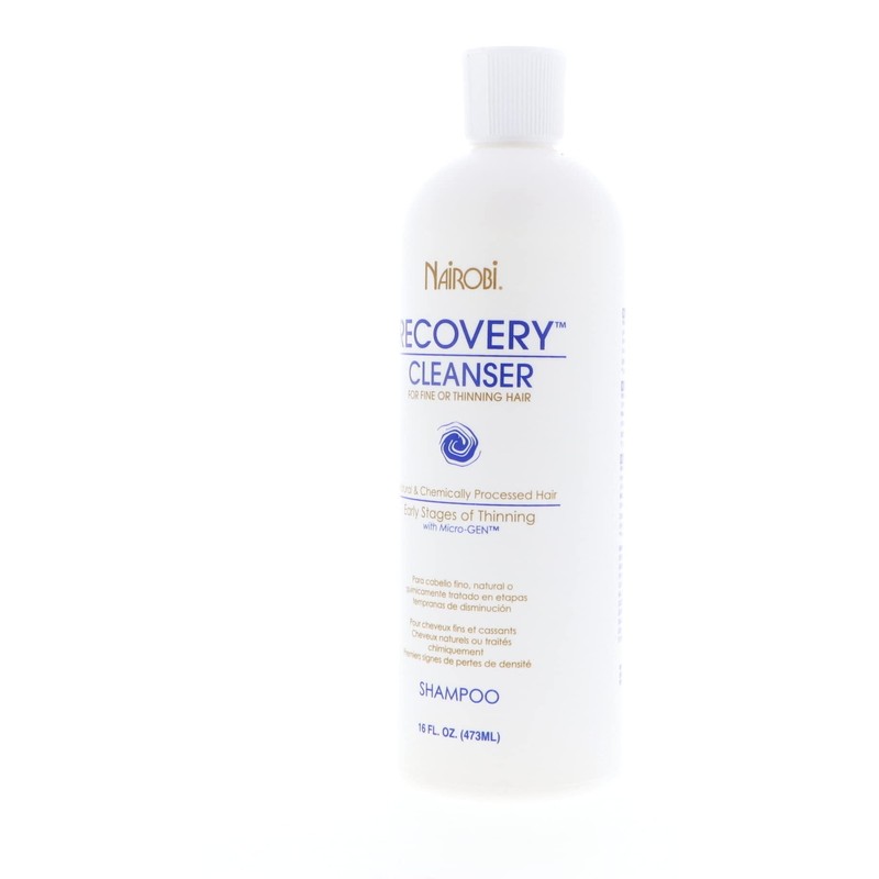 Nairobi Recovery Cleanser Shampoo for Unisex, 16 Ounce