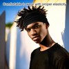 4 Pcs Loc Sock Dread Cap for Men, Elastic Loc