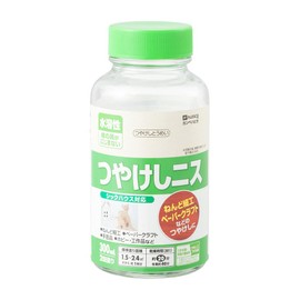 Kanpe Hapio 00757654102300 Paint Paint, Water Soluble Glossy, Varnish, Water Resistant, For Sick Houses, Water Soluble Gloss Varnish A, Grainy, 10.1 fl oz (300 ml), Made in Japan