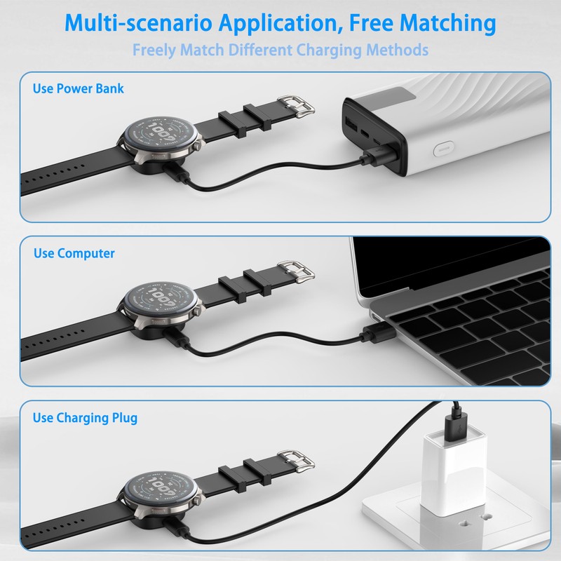 Magnetic USB C Charger for T-Rex3/3 Pro/Active Max/Active 3 Premium/T-Rex