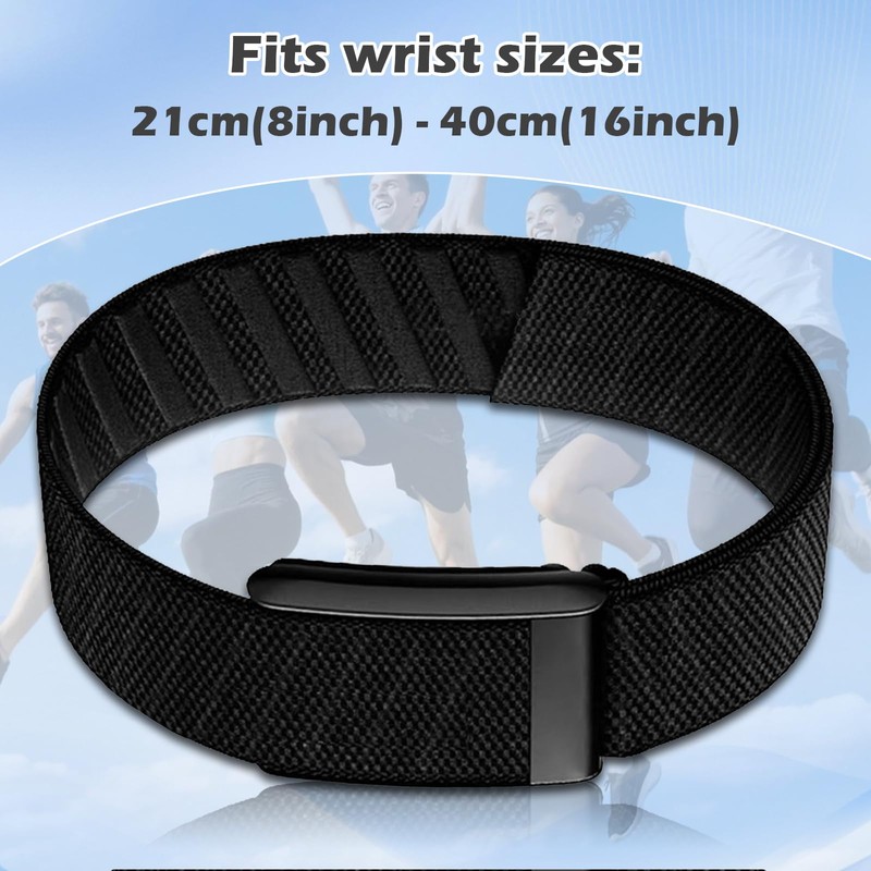 Anpzband Nylon-Bicep-Bands for Whoop 4.0 Elastic Band - Adjustable Breathable
