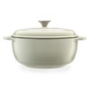 Mercer Culinary Enameled Cast Iron Round Dutch Oven, 6 qt.,