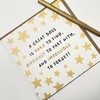 Old English Co. Fun Stars Leaving Card for Boss -
