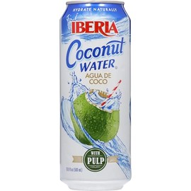 Iberia Coconut Water with Pulp 16.9 fl oz (Pack of 24)