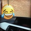 EmojiFresh Laughing Face Emoji Car Air Freshener