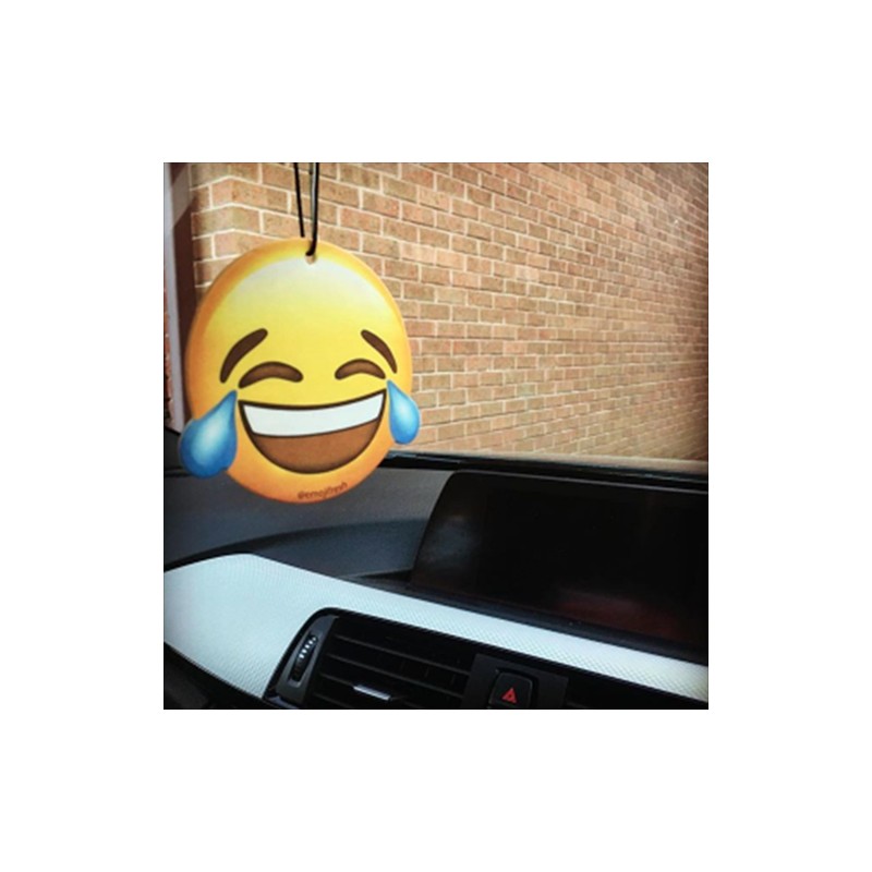 EmojiFresh Laughing Face Emoji Car Air Freshener