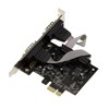 KALEA-INFORMATIQUE KALEA-INFORMATIQUE PCI Express PCIe Serial RS232 Controller-Karte mit 2