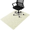 Office Chair Mat for Hardwood Floors 48"x36", Durable Non-Slip Large