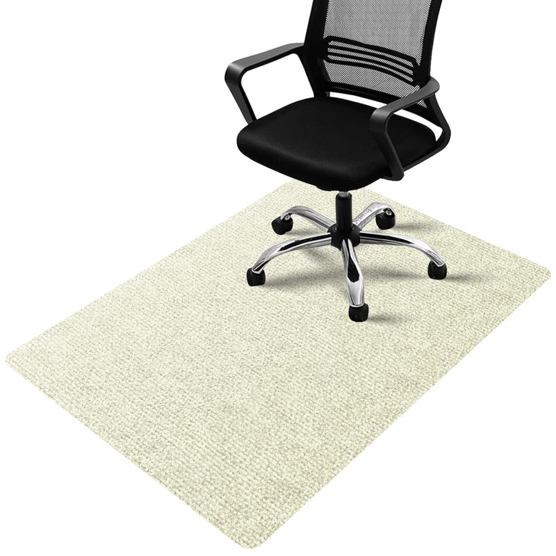 Office Chair Mat for Hardwood Floors 48"x36", Durable Non-Slip Large