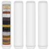 AWO 4 PACK Replacement Showe Filter Cartridge Compatible for PWERAN