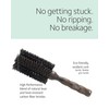 Ibiza Hair Boar Bristle Round Brush (H4-65mm) | Hybrid Boar/Nylon