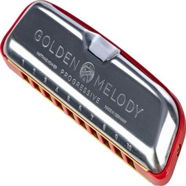 Hohner Golden Melody Harmonica - Key of G Version 2