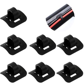 lohill Bicycle C-Clip Cable Guide, 8-Piece Mountain Bike Brake Cable Guide, C-Clip Brake Line Fixed Base, Bicycle Brake Cable Guide, Mountain Bike Folding Bike