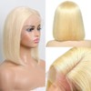 Savasana Blonde Bob Wig Human Hair 13x1x4 613 T Part