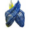 Wrapables® Lightweight Voile Infinity Scarf, Blue Rain