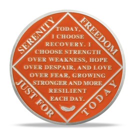 3 Year Sobriety Coin - Beach NA Medallions | Narcotics Anonymousa AA Chips and Medallions | Addiction Recovery Gifts for Celebrating Recovery Anniversary Milestones | Sobriety Gifts for Women & Men