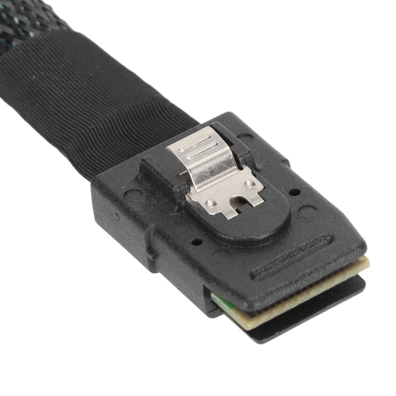 Mini SAS SFF 8087 Cable Dual Straight Head Computer Server