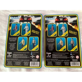 InCogneato Back to The Future 3 3/4" Reaction Action Figure Bundle: Biff & George McFly