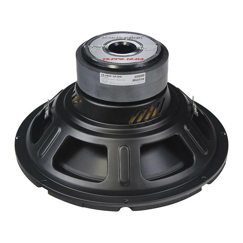 Audiopipe TSPP212D4 12" Woofer 1000W Max 4 Ohm DVC