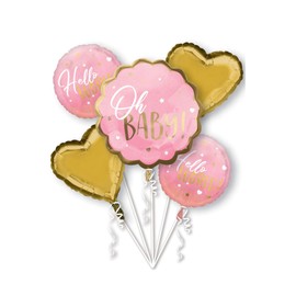 ANAGRAM INTERNATIONAL BOUQUET PINK BABY GIRL, Various, Multi