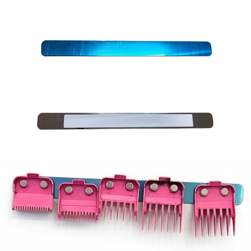 RecDec 2 Pack Magnetic Clipper Guards Organizer Magnetic Comb Holder