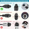 XMHEIRD Charger for All Jetson Hoverboard with 3 pin Charging